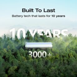 EF ECOFLOW Portable Power Station RIVER 2, 256Wh LiFePO4 Battery/ 1 Hour Fast Charging, 2 Up to 600W AC Outlets
