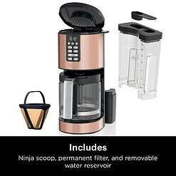 Ninja DCM201CP Programmable XL 14-Cup Coffee Maker PRO with Permanent Filter