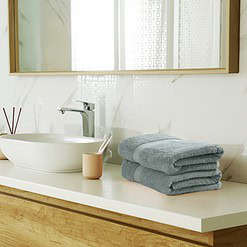 Utopia Towels 8-Piece Premium Towel Set, 2 Bath Towels, 2 Hand Towels, and 4 Wash Clothsm, Cool Grey