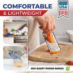Kaluns 50 PCS Silicone Kitchen Utensils Set Complete Kitchen Set, Blue