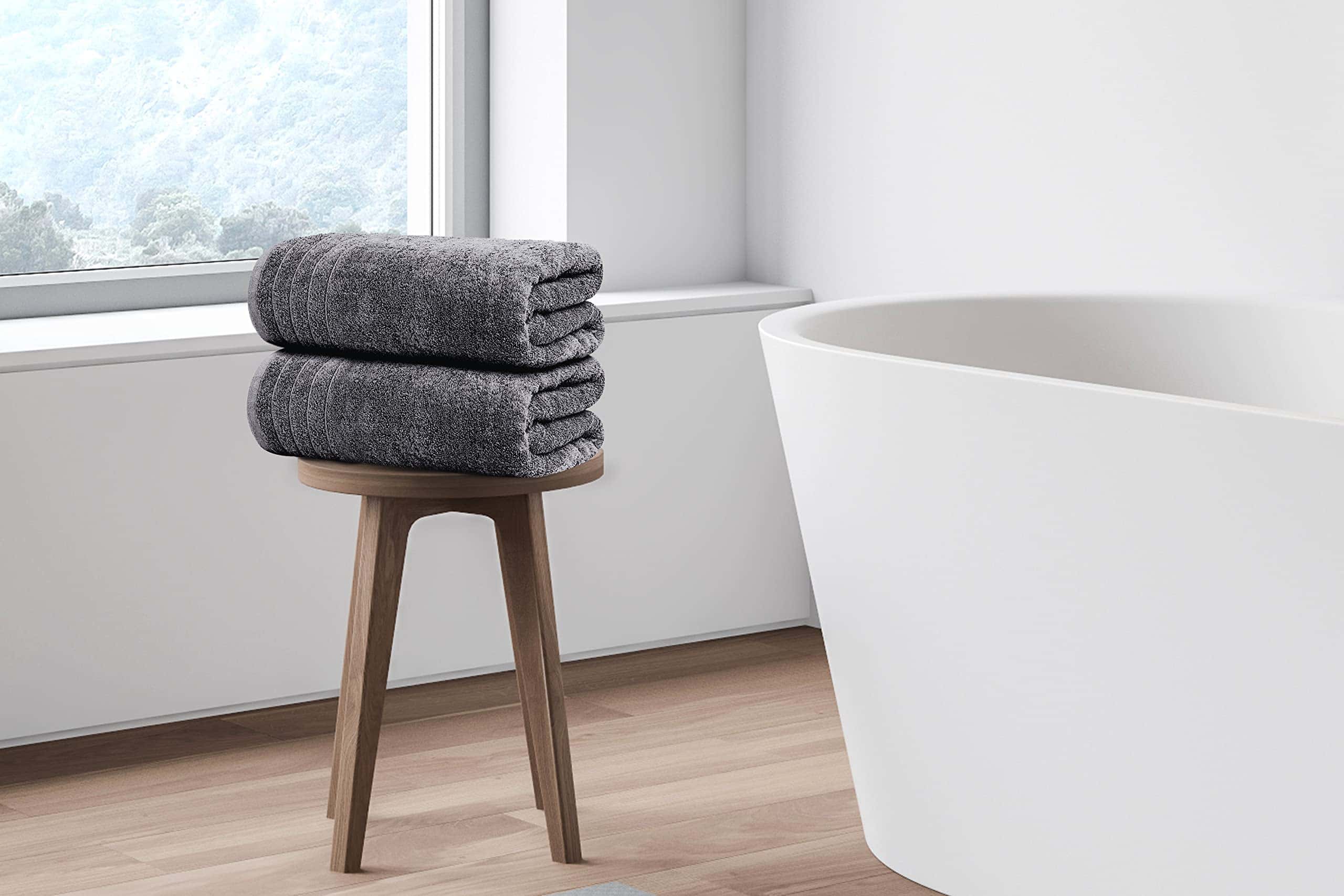 Tens Towels Extra Large Bath Towels 30 x 60 Inches, Super Soft and Absorbent, Perfect Bathroom Towels
