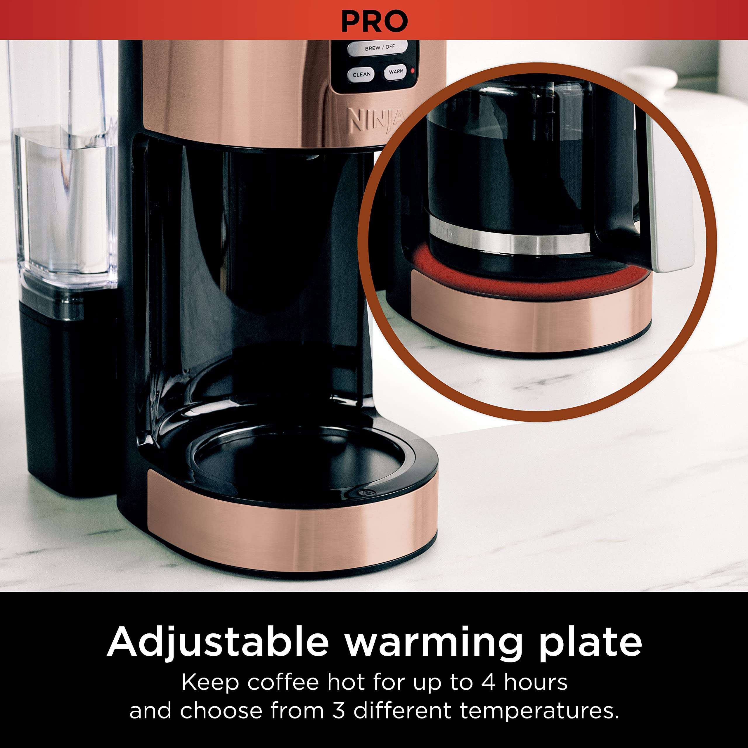 Ninja DCM201CP Programmable XL 14-Cup Coffee Maker PRO with Permanent Filter