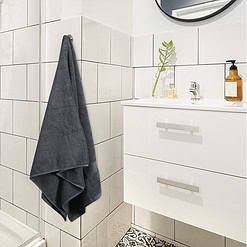 Utopia Towels 4 Pack Premium Bath Towels Set, 27 x 54 Inches, Grey