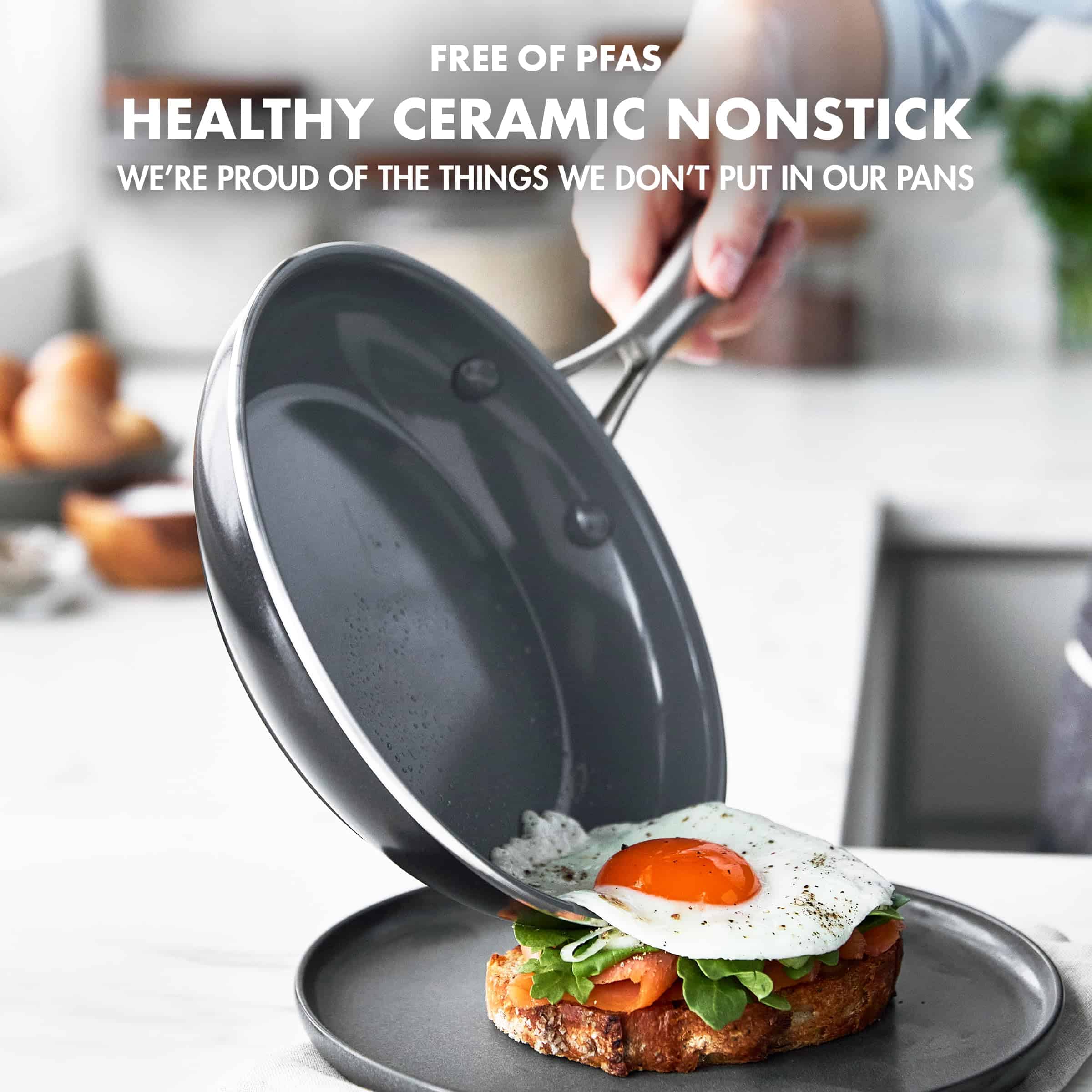 GreenPan Swift Healthy Ceramic Nonstick, 12 Piece Cookware Pots and Pans Set, Black