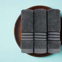 Utopia Towels 8-Piece Premium Towel Set, 2 Bath Towels, 2 Hand Towels, and 4 Wash Cloths, (Grey)