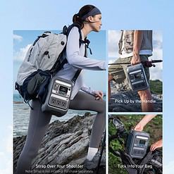 Anker SOLIX C300 Portable Power Station, Outdoor 288Wh LiFePO4 Battery, 300W (600W Surge) Solar Generator