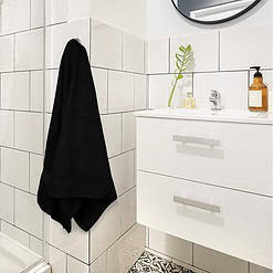 Utopia Towels 4 Pack Premium Bath Towels Set, 27 x 54 Inches, Black