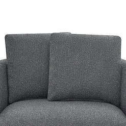 Beautiful Drew Kids Accent Chair by Drew Barrymore, Charcoal Bouclé Fabric