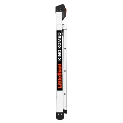 Little Giant King Kombo 5'-8' Aluminum 3-in-1 Combo Ladder, Type 1A - 300 lbs. Rated, 11 ft. 4 in. Reach