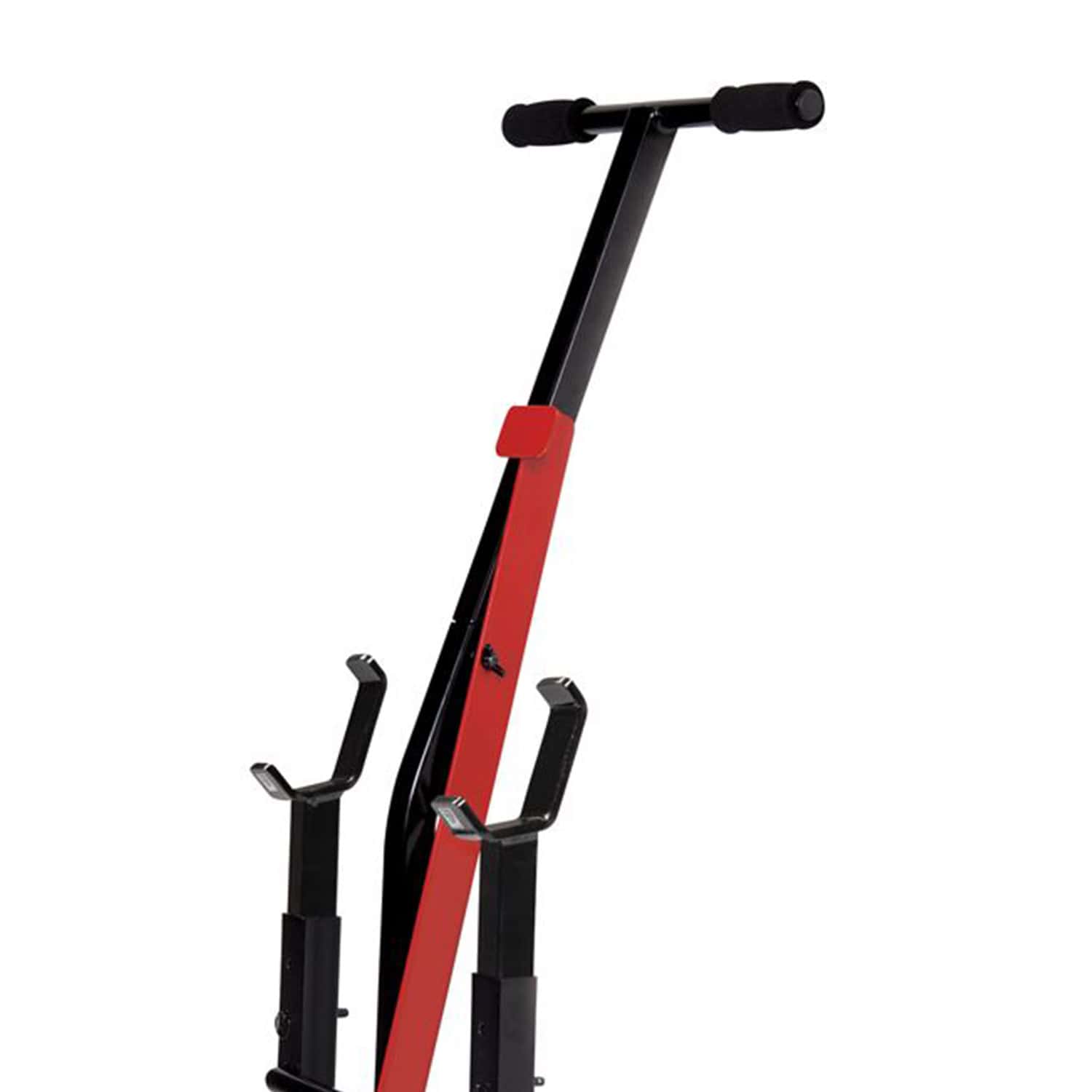 Ohio Steel Zero Turn Lawn Mower Tractor Lift for Maintenance, Black/Red