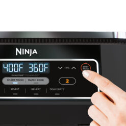 Ninja Foodi DZ100 4-in-1, 8-qt., 2-Basket Air Fryer with DualZone Technology