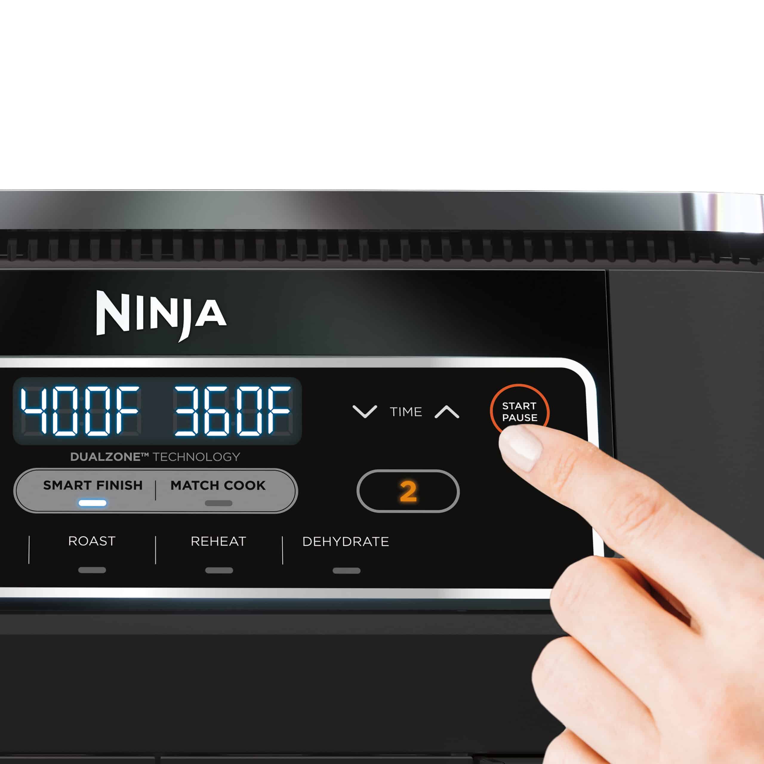 Ninja Foodi DZ100 4-in-1, 8-qt., 2-Basket Air Fryer with DualZone Technology