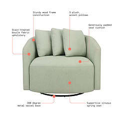 Beautiful Drew Chair by Drew Barrymore, Sage