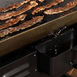 Blackstone 2-Burner 28” Propane Griddle with Hood and Omnivore Griddle Plate