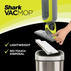 Shark VACMOP Cordless Hard Floor Vacuum Mop with Disposable VACMOP Pad VM200P12