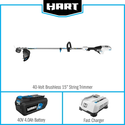 HART Cordless Brushless String Trimmer - Thumbnail 4