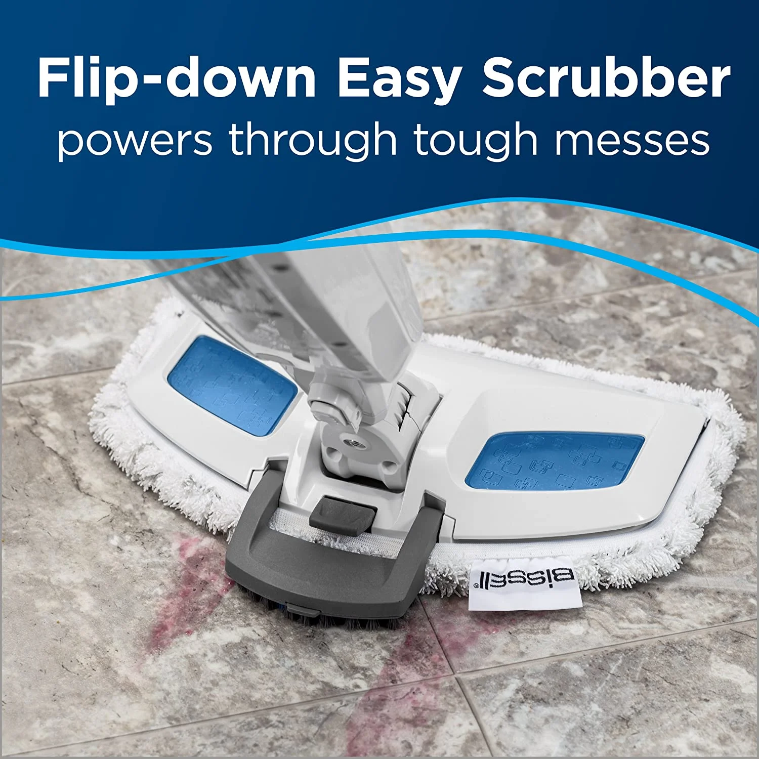 BISSELL PowerFresh Scrubbing and Sanitizing Steam Mop 19405, 1 Unit
