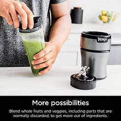 Ninja BN300 Nutri-Blender 700-Watt Personal Blender, 2 20 oz Dishwasher-Safe To-Go Cups