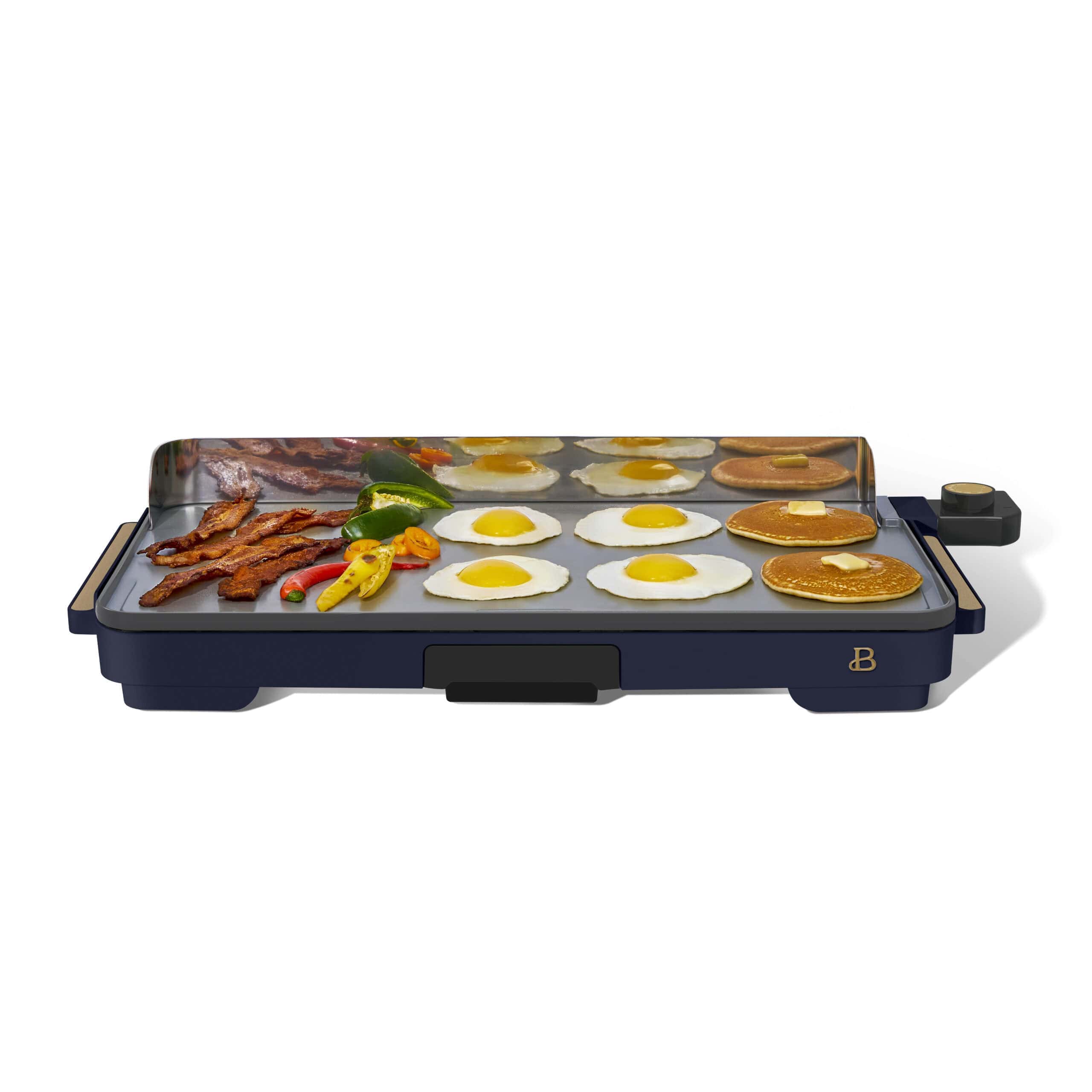 Beautiful XL Electric Griddle 12" x 22"- Non-Stick, Sage Green by Drew Barrymore