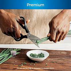 Ninja K52015 Foodi NeverDull 15 Piece Premium Knife System, Wood Series Block, German Stainless Steel