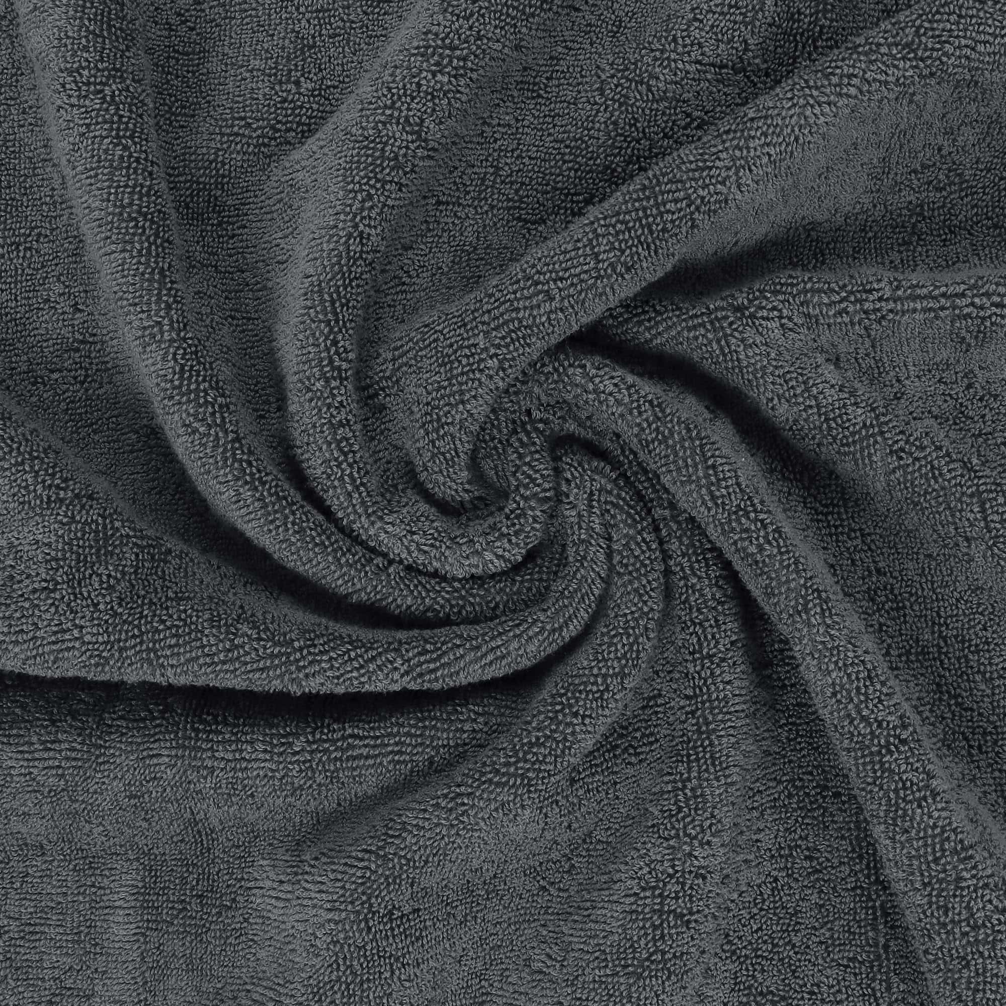 Utopia Towels 8-Piece Premium Towel Set, 2 Bath Towels, 2 Hand Towels, and 4 Wash Cloths (Grey)