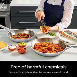 Ninja C90030 Everclad Commercial-Grade Stainless Steel 12