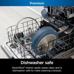 Ninja, Cookware, Steamer, Strainer Basket, Glass Lid and Spatula, Foodi NeverStick PossiblePan, Premium Set, CW102BL