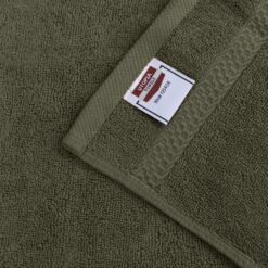 Utopia Towels 8-Piece Premium Towel Set, 2 Bath Towels, 2 Hand Towels, and 4 Wash Clothsm, Dusty Olive