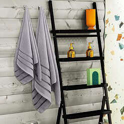 Utopia Towels 8-Piece Luxury Towel Set, 2 Bath Towels, 2 Hand Towels, and 4 Wash Cloths, (Cool Grey)