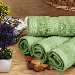 Utopia Towels 8-Piece Premium Towel Set, 2 Bath Towels, 2 Hand Towels, and 4 Wash Clothsm, Sage Green