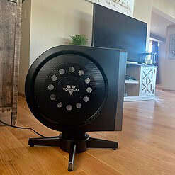 Vornado STRATA Compact Oscillating Fan with Remote, 19 Inch, High Velocity Air Circulator, Black