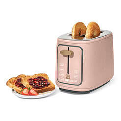 Beautiful 2 Slice Toaster with Touch-Activated Display, Rose by Drew Barrymore