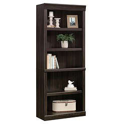 Better Homes & Gardens Glendale 5-Shelf Bookcase, Dark Oak