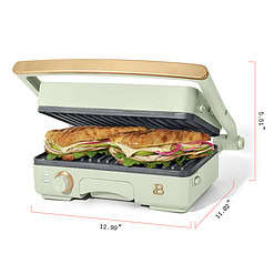 Beautiful 2-in-1 Panini Press & Grill, Porcini Taupe by Drew Barrymore (Copy)