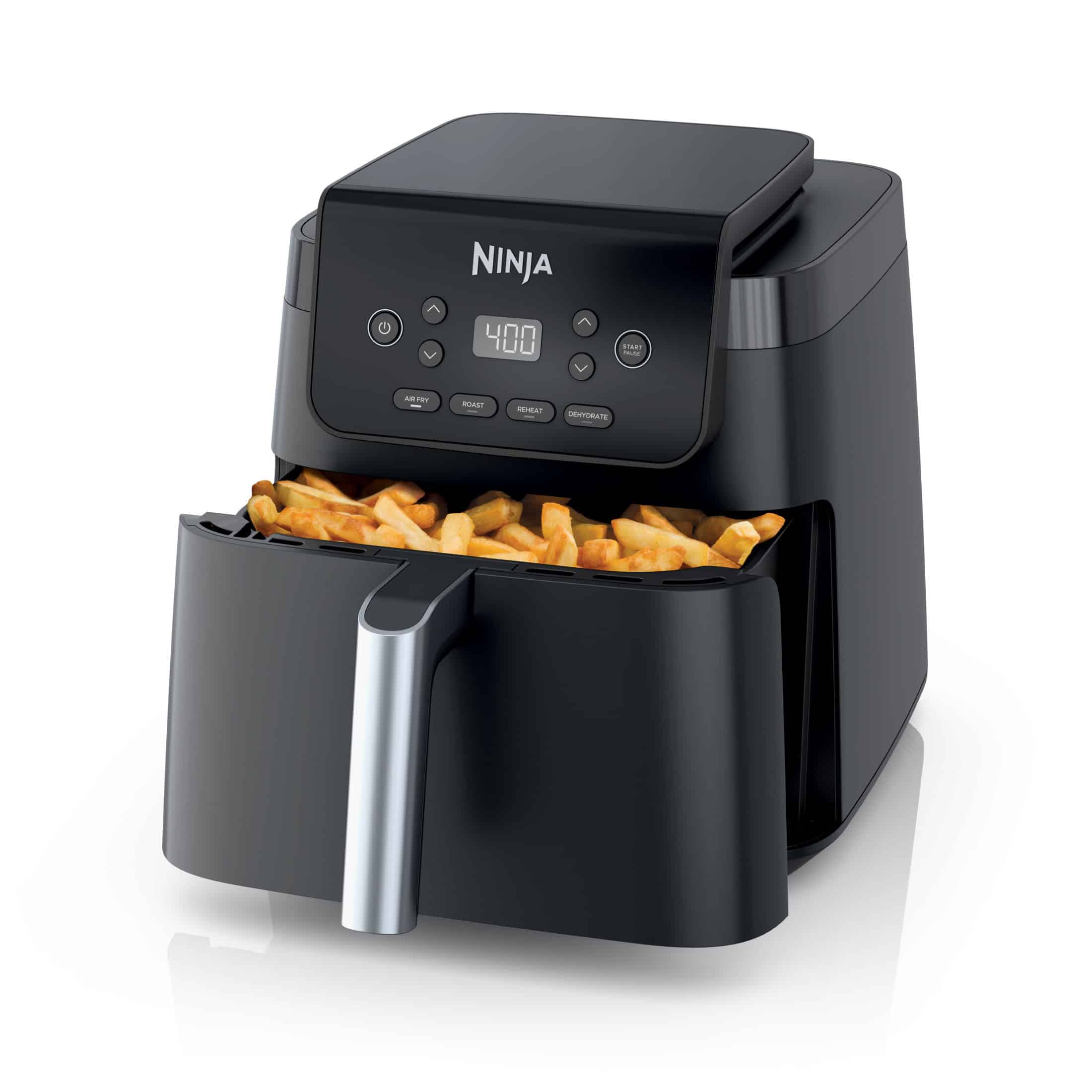 Ninja Air Fryer Pro XL 6.5-QT Basket Air Fryer, 4-in-1 Functionality, Max Crisp Technology, Nonstick, Black