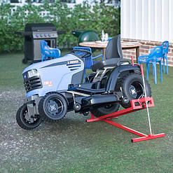 LZBEITEM Lawn Mower Lift Jack - 882 lbs Capacity for Tractors and Zero Turn Lawn Mowers Red