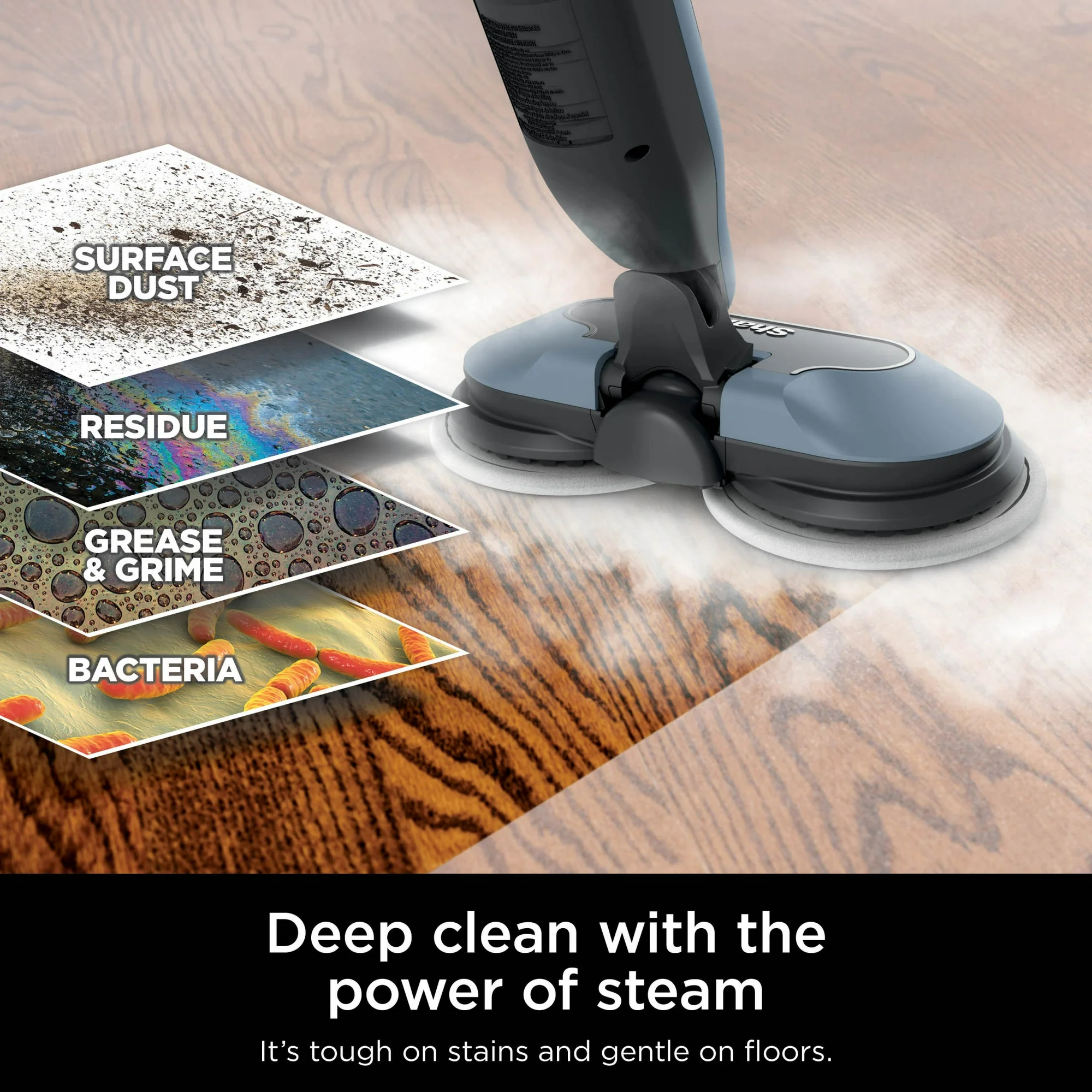 Shark Steam & Scrub All-in-One Scrubbing and Sanitizing Hard Floor Steam Mop S8000