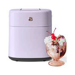 Beautiful 1.5 Qt Ice Cream Maker with Touch Activated Display, Lavender by Drew Barrymore