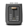 Beautiful 2 Slice Toaster with Touch-Activated Display, Oyster Gray by Drew Barrymore