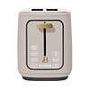 Beautiful 2 Slice Toaster with Touch-Activated Display, Porcini Taupe by Drew Barrymore