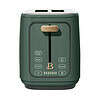 Beautiful 2 Slice Toaster with Touch-Activated Display, Thyme Green by Drew Barrymore