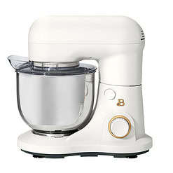 Beautiful 3.5 Qt Stand Mixer, Lightweight & Powerful with Tilt-Head, White Icing by Drew Barrymore