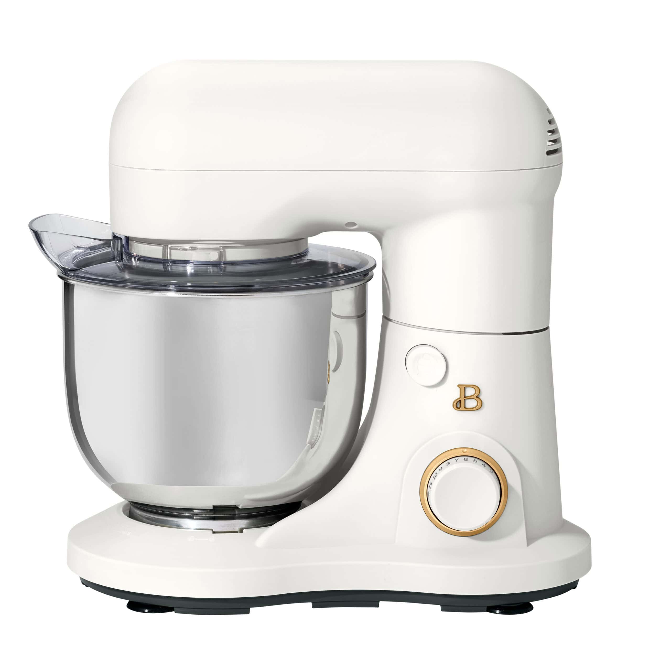 Beautiful 3.5 Qt Stand Mixer, Lightweight & Powerful with Tilt-Head, White Icing by Drew Barrymore