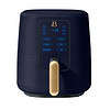 Beautiful 3 Qt Air Fryer with TurboCrisp Technology, Starry Night by Drew Barrymore, Blue