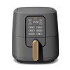 Beautiful 6 Qt Air Fryer with TurboCrisp Technology and Touch-Activated Display, Oyster Grey by Drew Barrymore