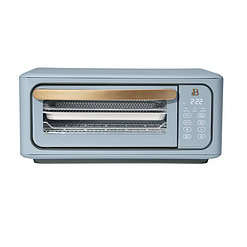 Beautiful Infrared Air Fry Toaster Oven, 9-Slice, 1800 W, Cornflower Blue by Drew Barrymore