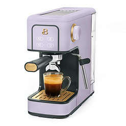 Beautiful Slim Espresso Maker with 20-Bar Pressure, Lavender by Drew Barrymore