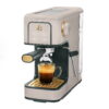 Beautiful Slim Espresso Maker with 20-Bar Pressure, Porcini Taupe by Drew Barrymore