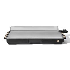 Beautiful XL Electric Griddle 12" x 22"- Non-Stick, Black Sesame by Drew Barrymore