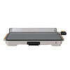 Beautiful XL Electric Griddle 12" x 22"- Non-Stick, Porcini Taupe by Drew Barrymore